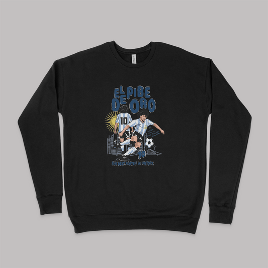 El Pibe de Oro '86 Legacy Pullover Crewneck Sweatshirt