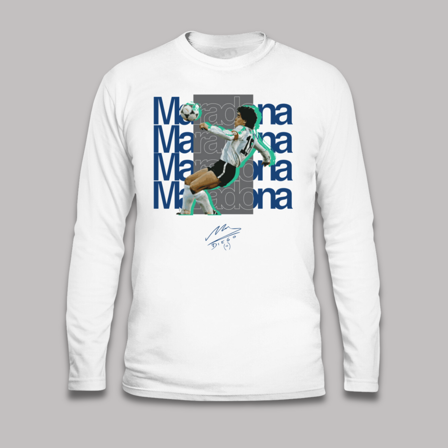 Maradona Masterclass Long Sleeve Tee