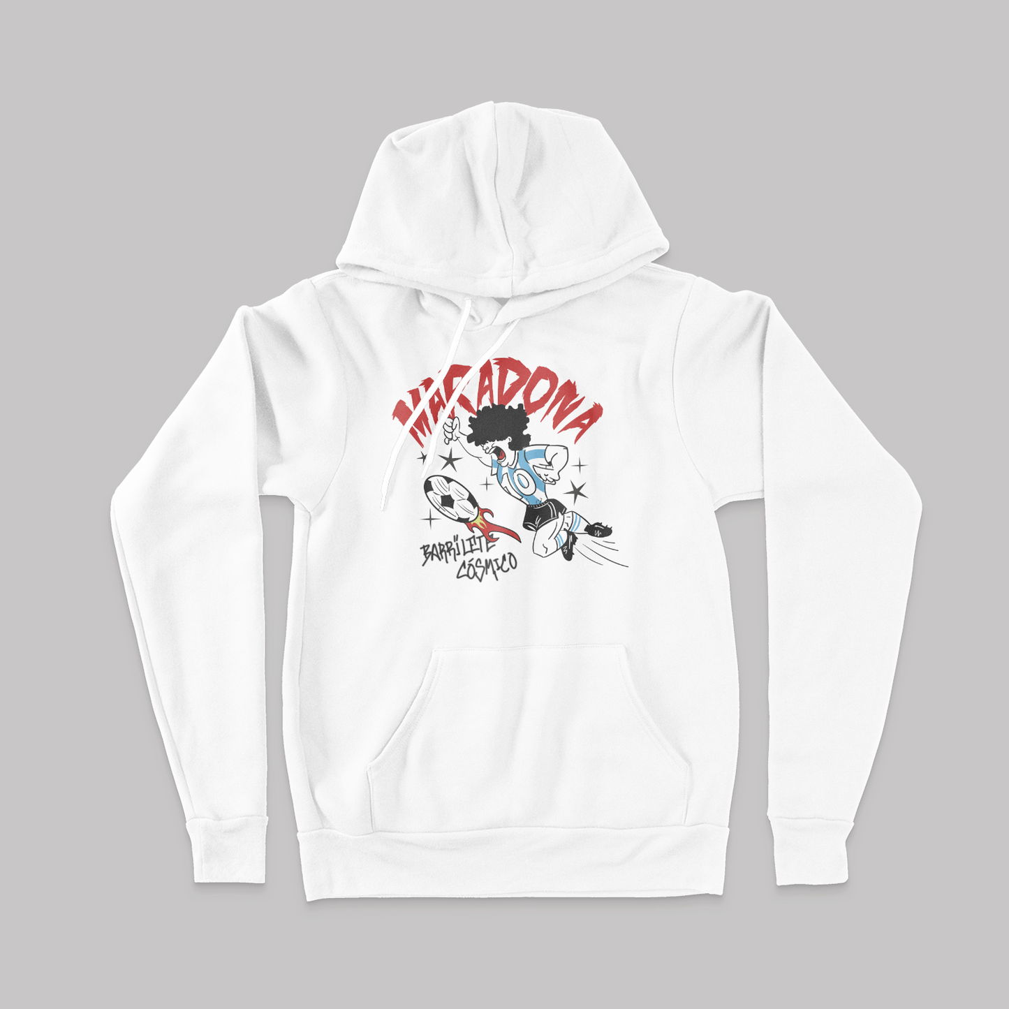 Cosmico Barrilete Maradona Hoodie (Mono Chrome Edition)