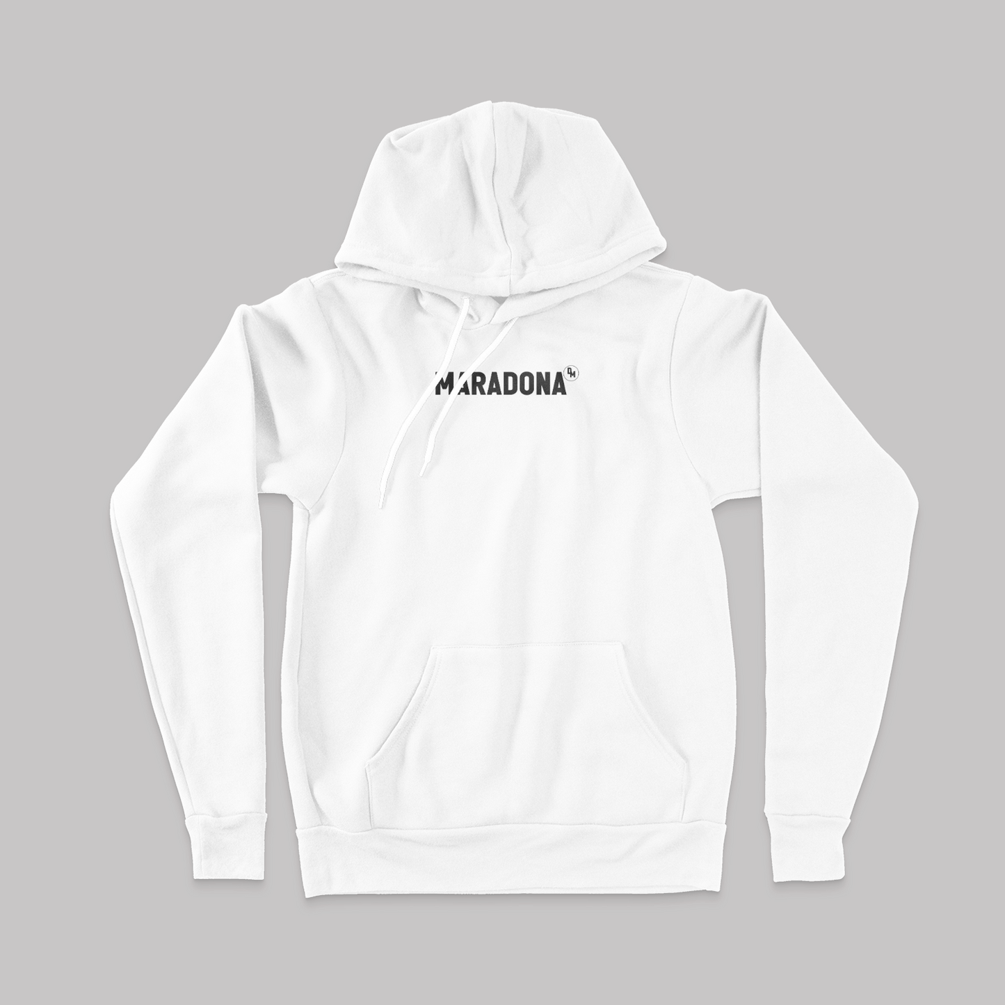 Dios Maradona Icon Hoodie (Black and White Edition)