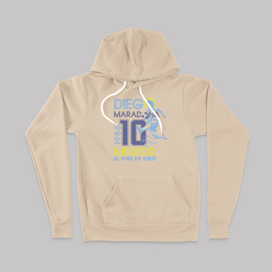 Golden Era '86 Maradona Hoodie (Mono Chrome Edition)