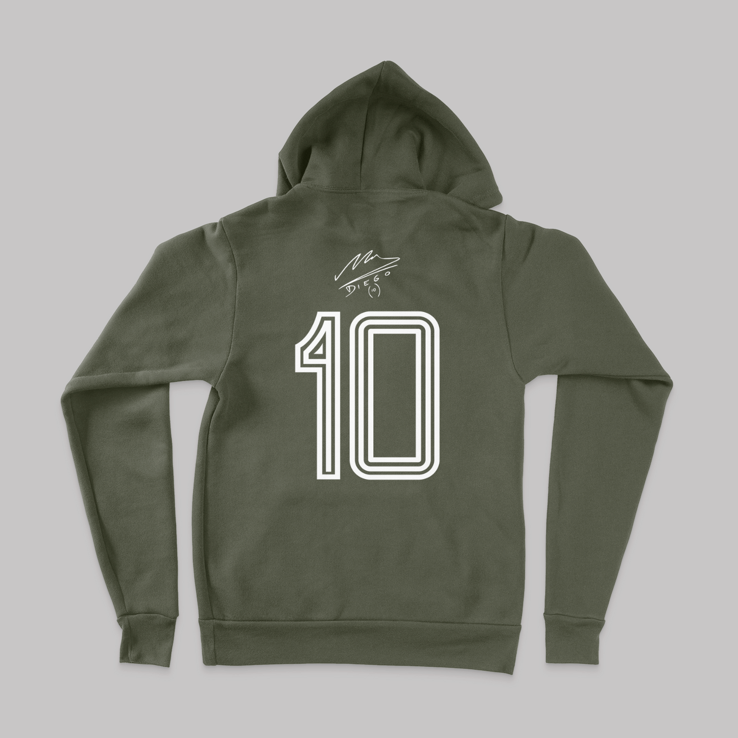 Maradona Tribute Block Hoodie