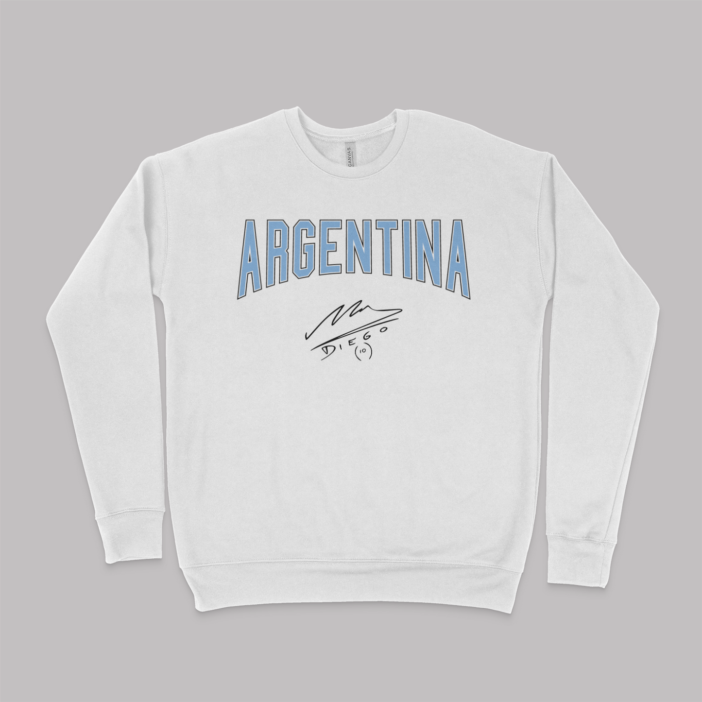 Argentina Signature Pullover Crewneck Sweatshirt