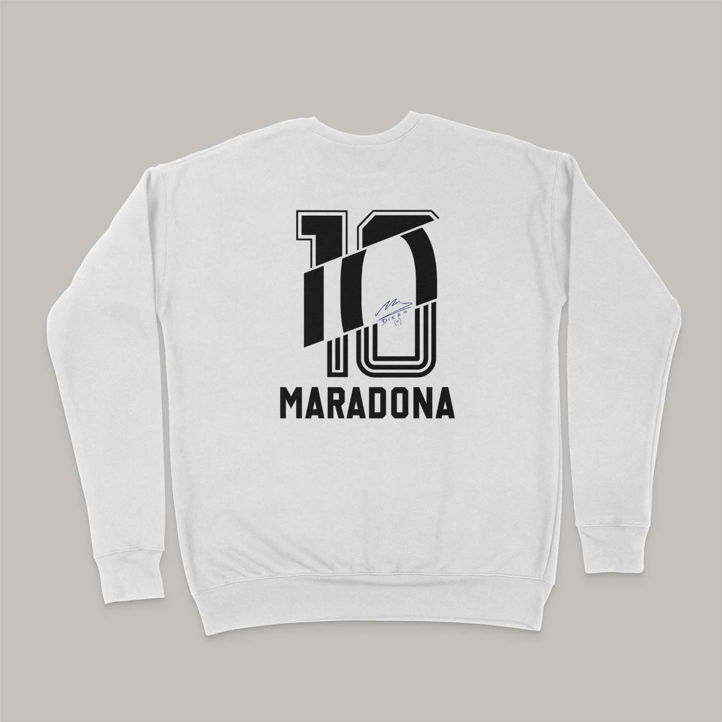 Barrilete Cósmico Maradona Tribute Pullover Crewneck Sweatshirt